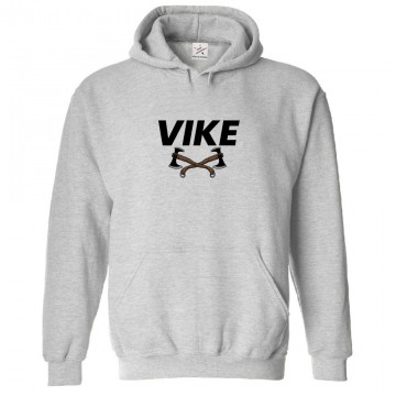 Vike Classic Novelty Unisex Kids and Adults Pullover Hoodie